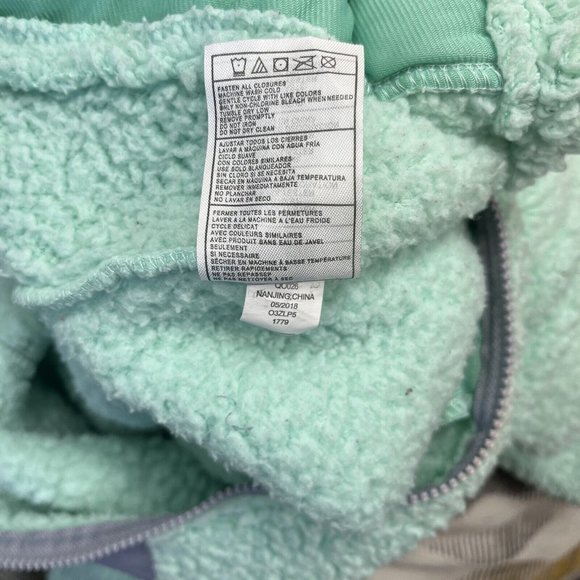 Weatherproof Girl's Green Jacket Hoodie Outerwear Size M 10-12 - Picture 12 of 16